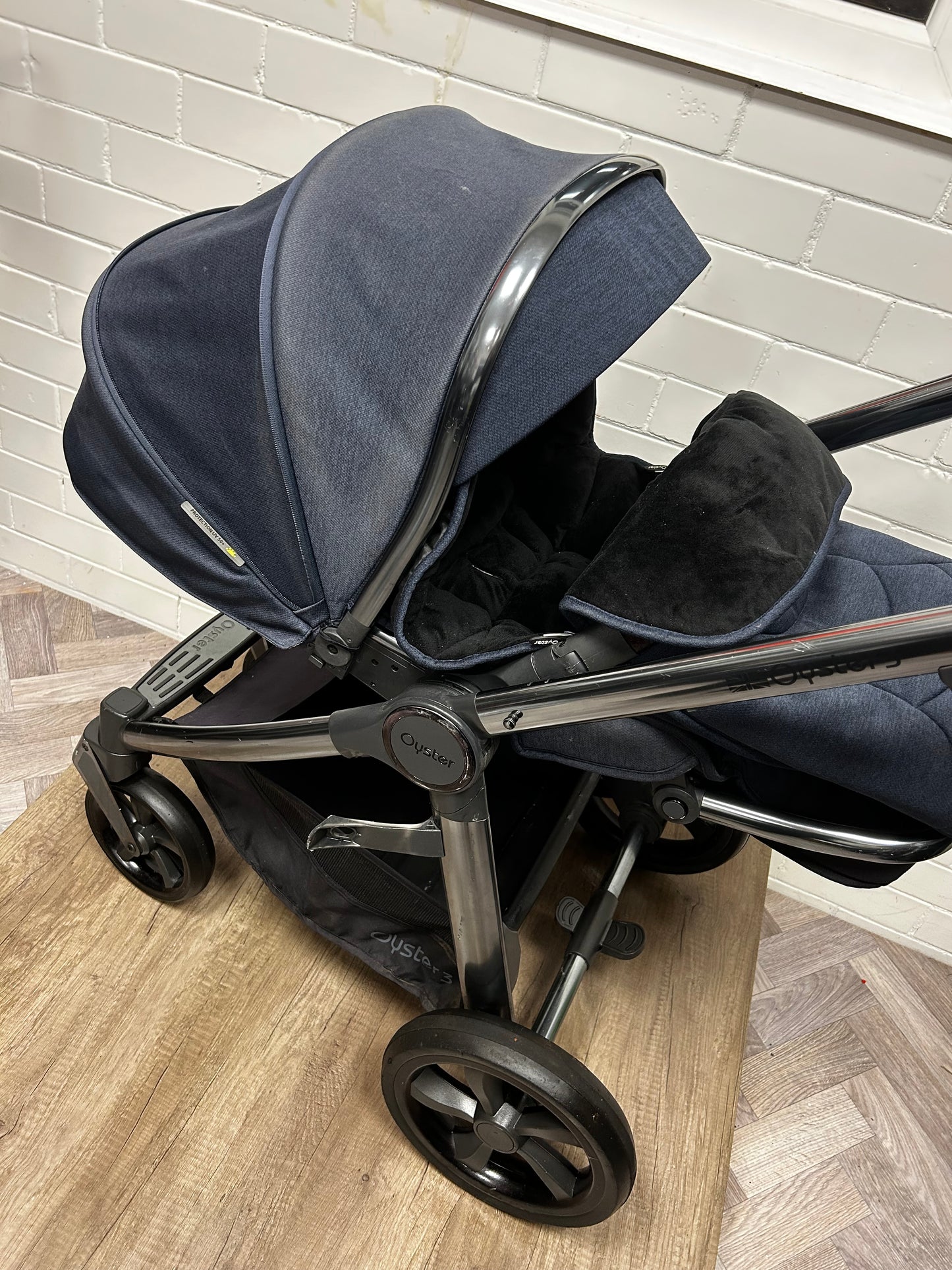 BabyStyle Oyster 3 Midnight Blue - 2 in 1 Travel System