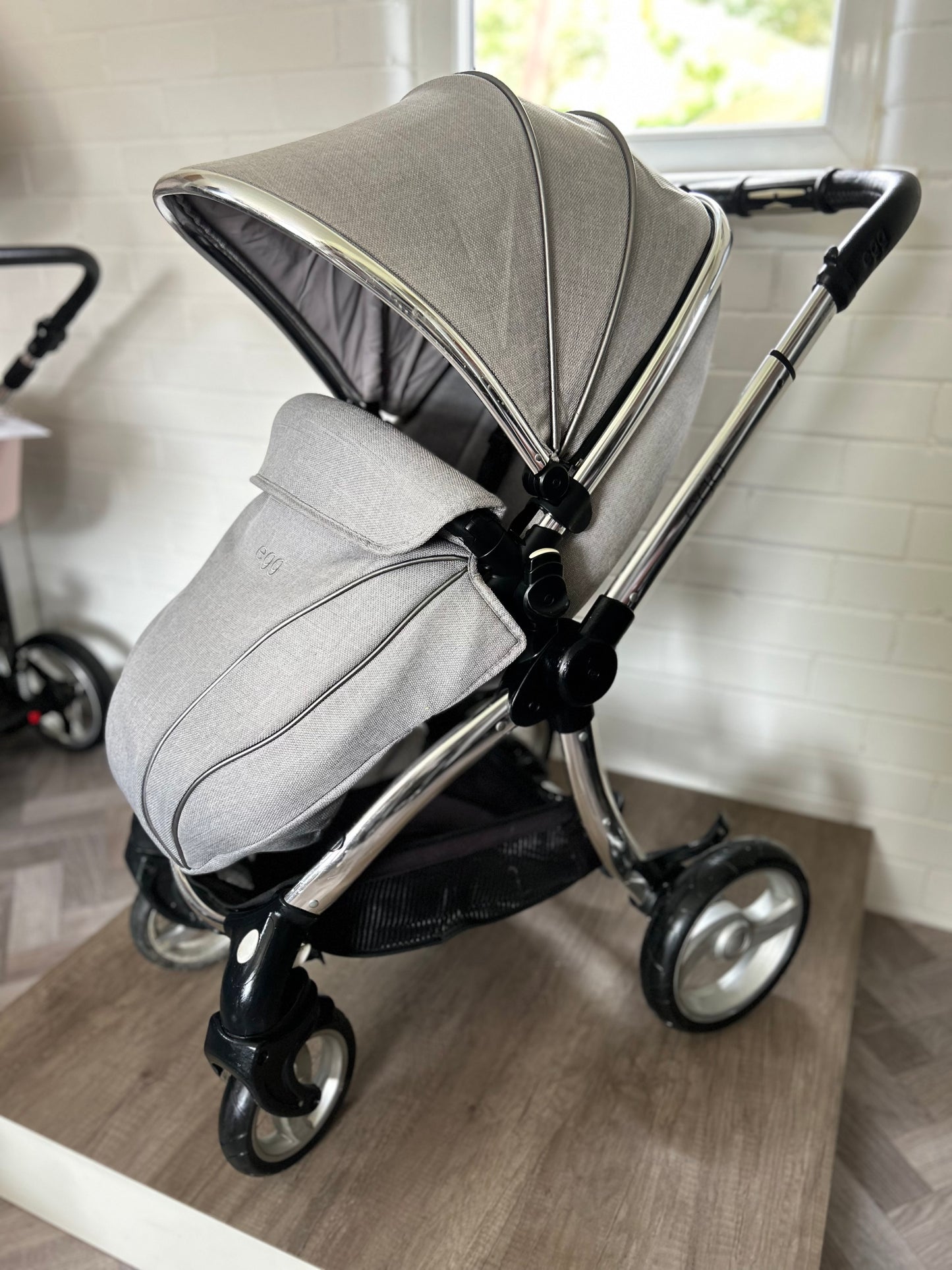 Egg Stroller 3 in 1 - Platinum