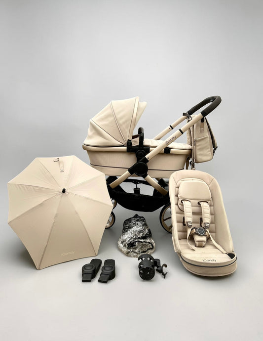 iCandy Peach 7 – Biscotti 2-in-1 Travel System Bundle