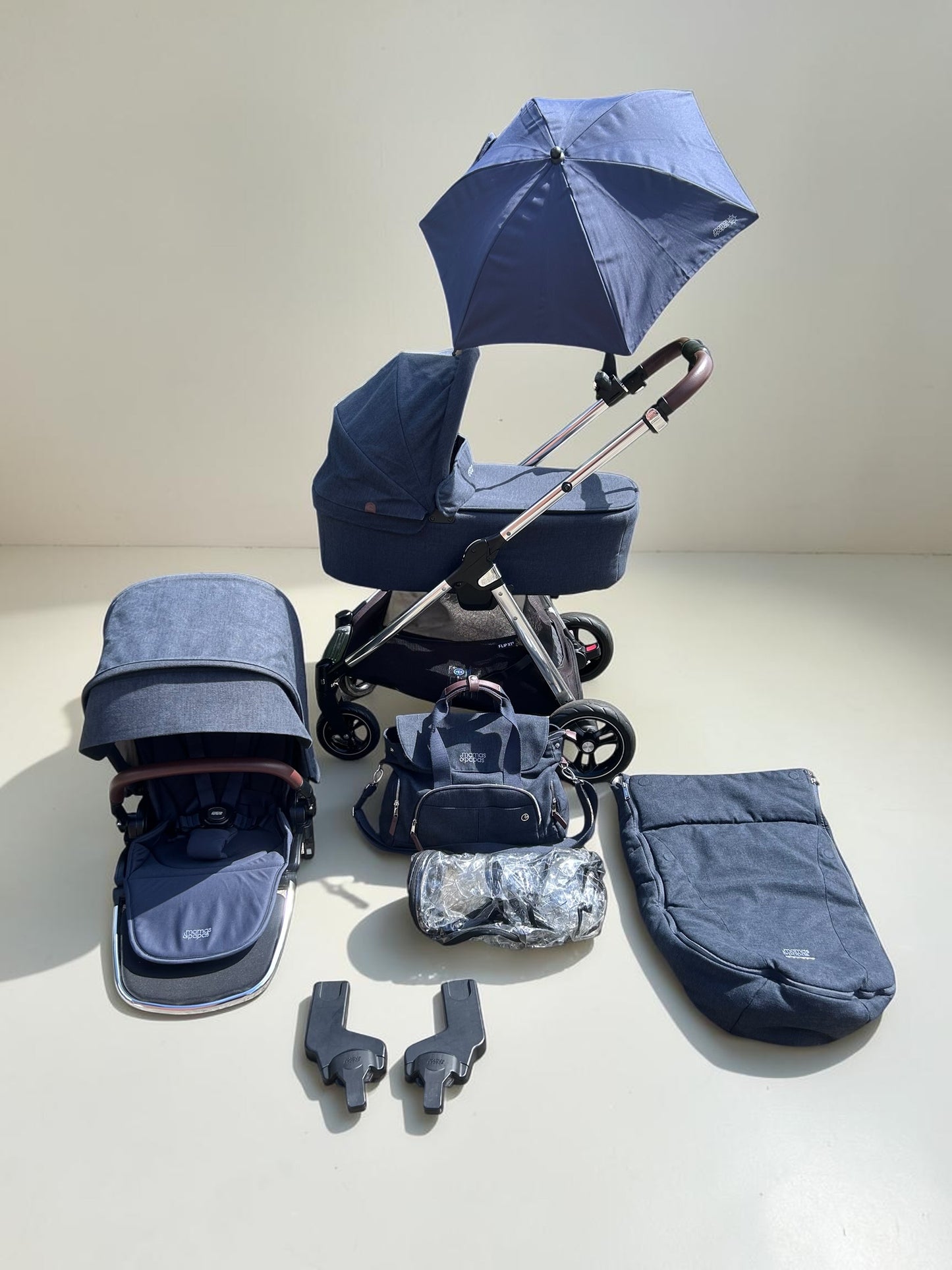 Mamas & Papas Flip XT3 Pushchair & Carrycot Bundle