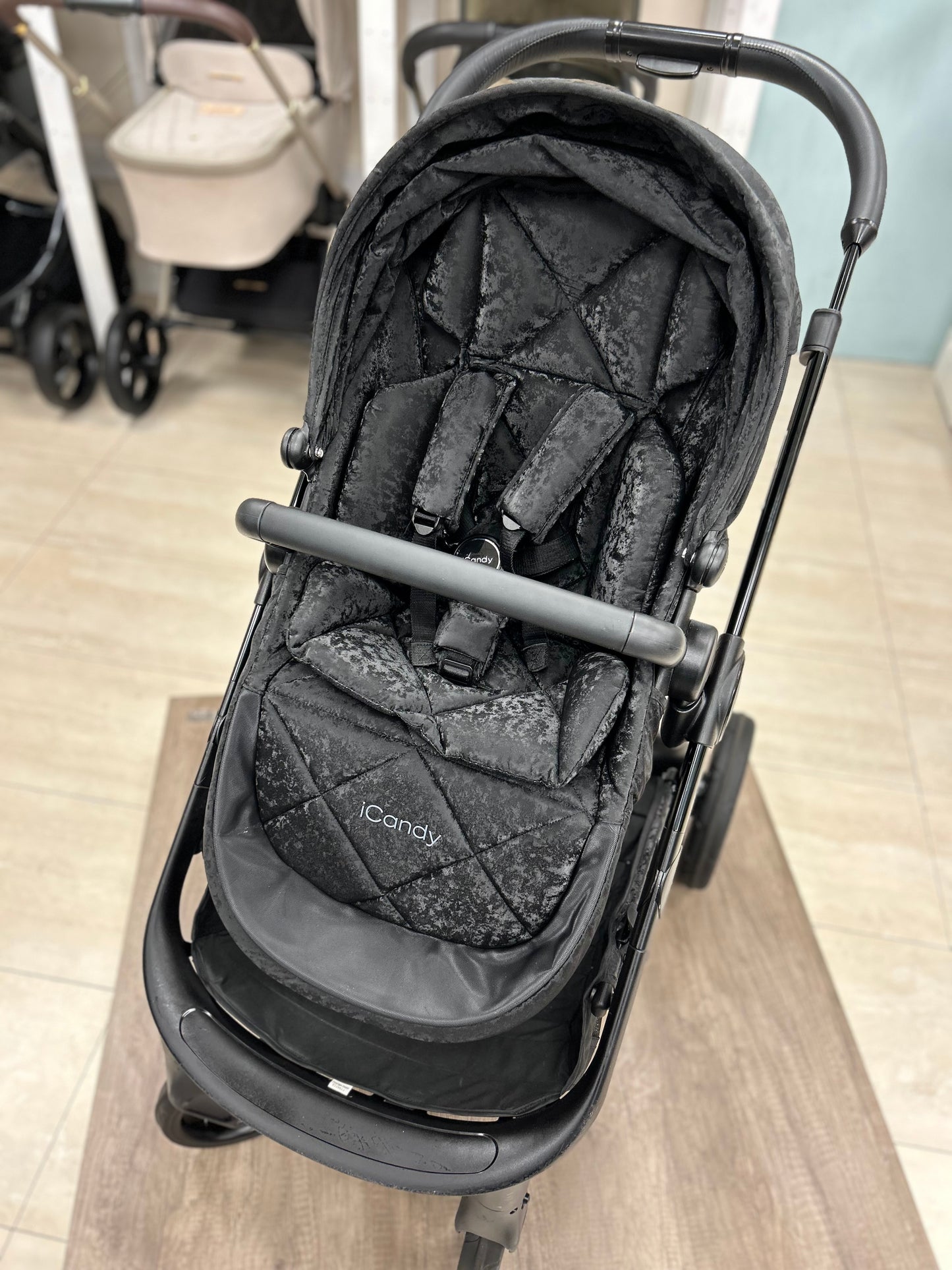 iCandy Orange 3 Designer Collection Complete Travel System - Black Crush