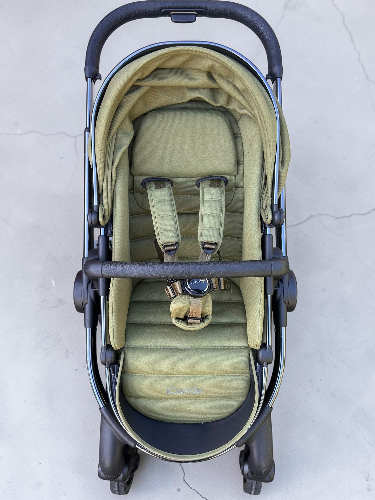 iCandy Peach 7 Travel System - Olive Green Phantom