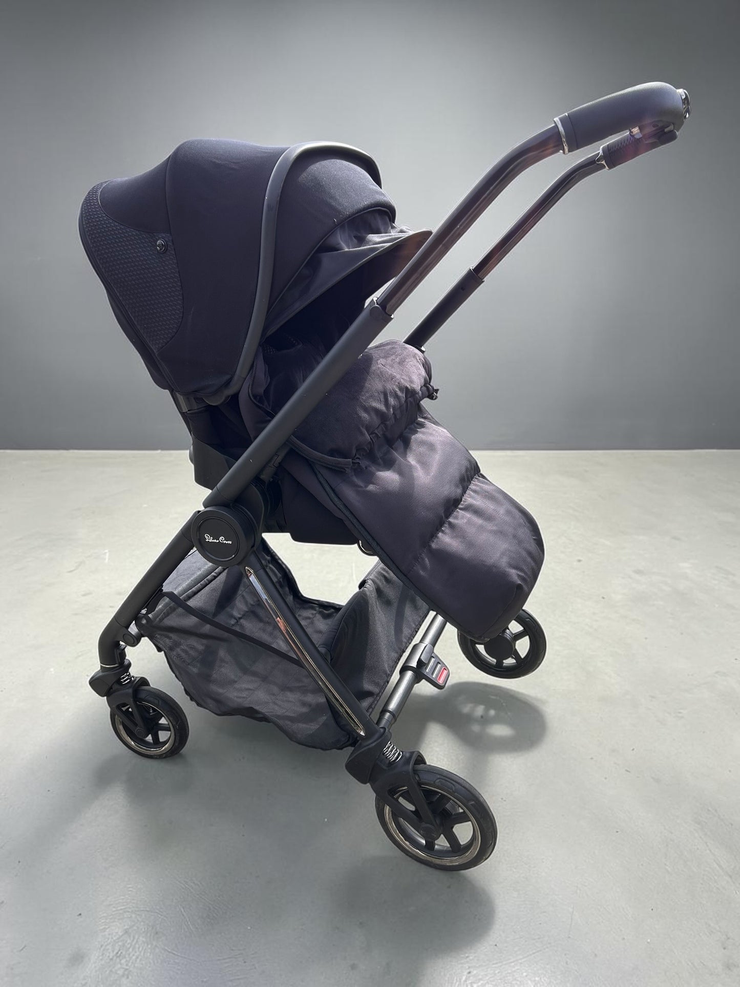 Silver Cross Dune 3 in 1 Travel System – Space Black