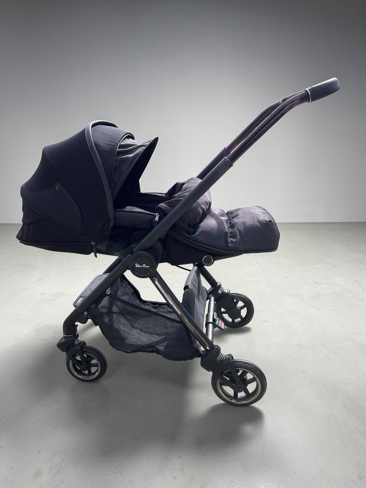 Silver Cross Dune 3 in 1 Travel System – Space Black