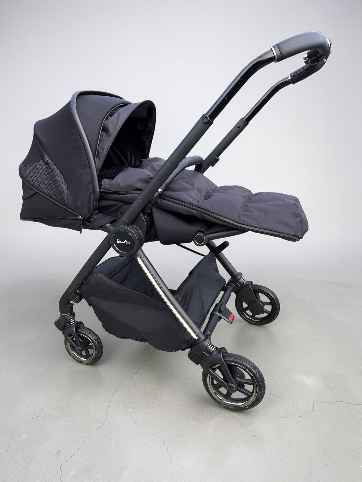 Silver Cross Dune 3 in 1 Travel System – Space Black