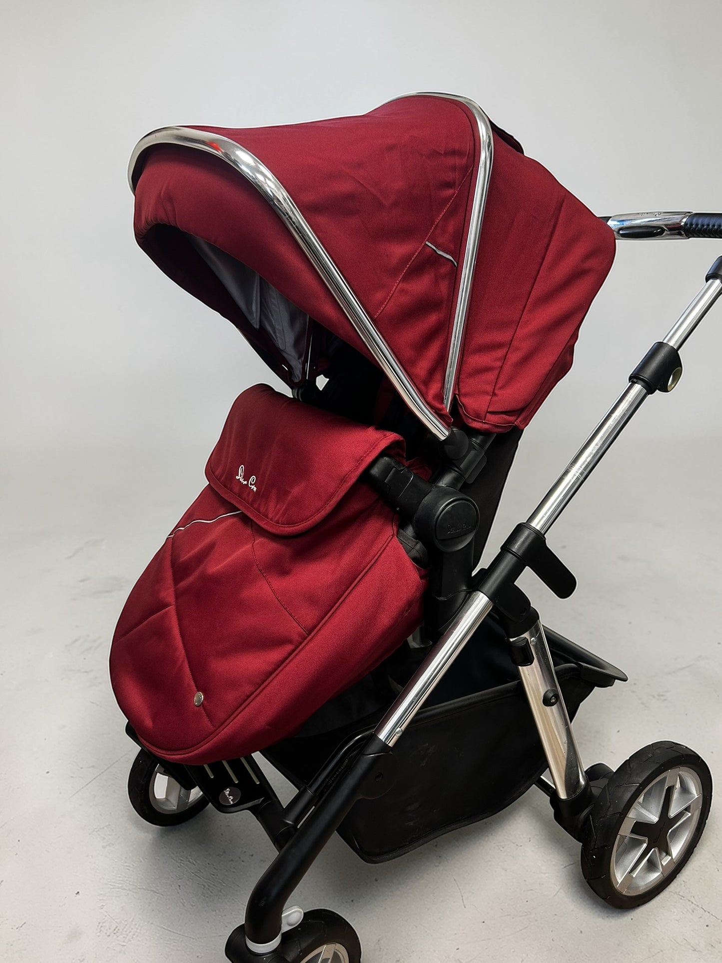 Silver Cross Pioneer 3in1 Travel System - Vintage Red