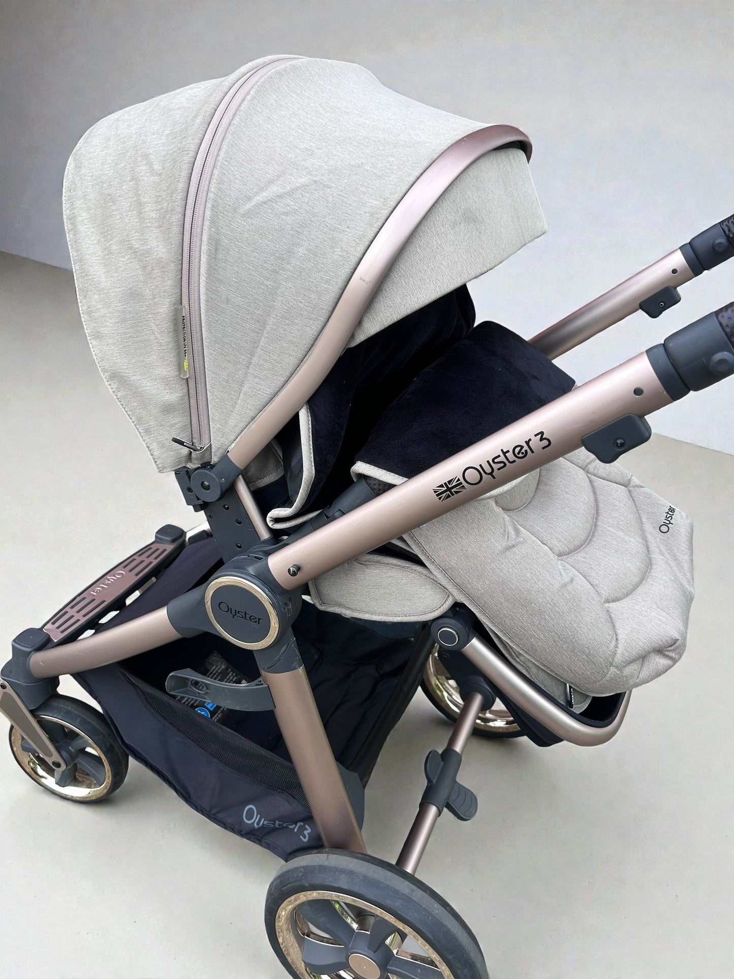 BabyStyle Oyster 3 Full Travel System - Creme Brûlée