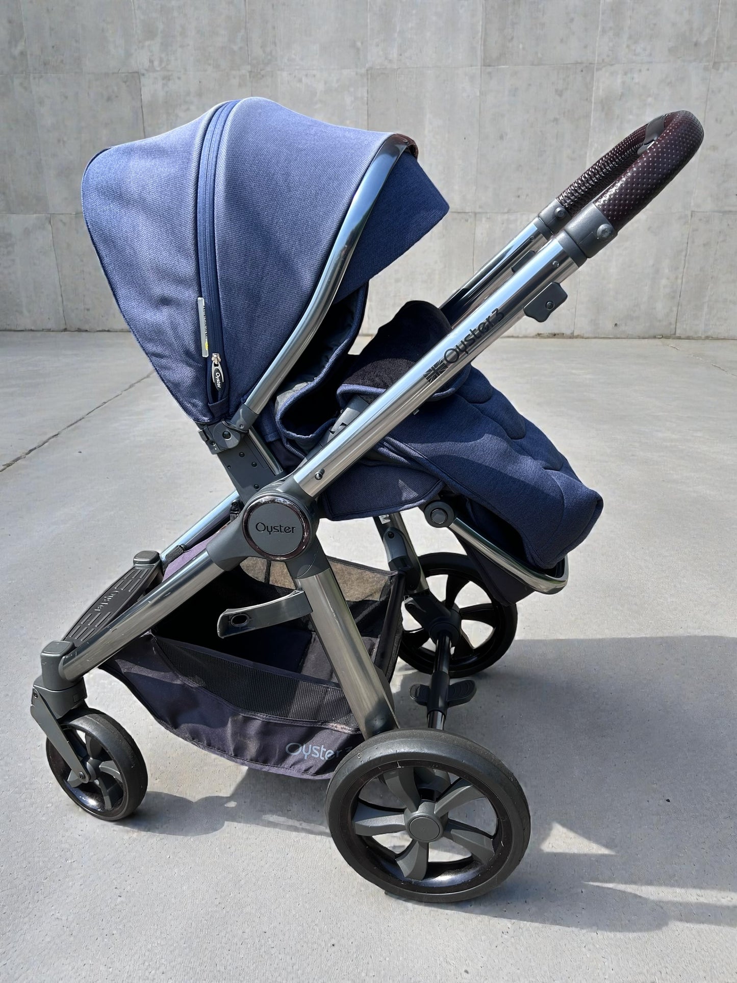 BabyStyle Oyster 3 Midnight Blue - 2 in 1 Travel System