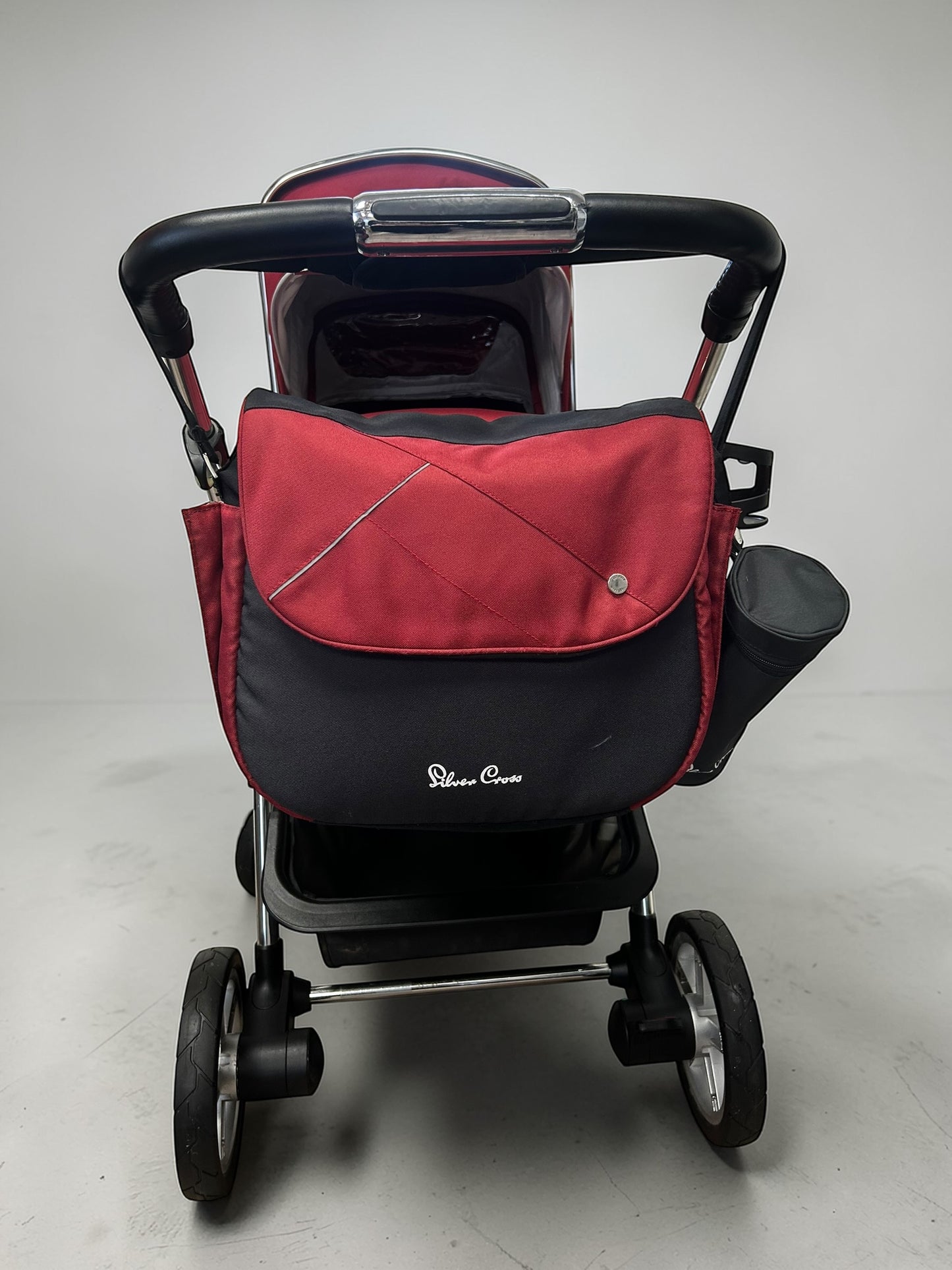 Silver Cross Pioneer 3in1 Travel System - Vintage Red