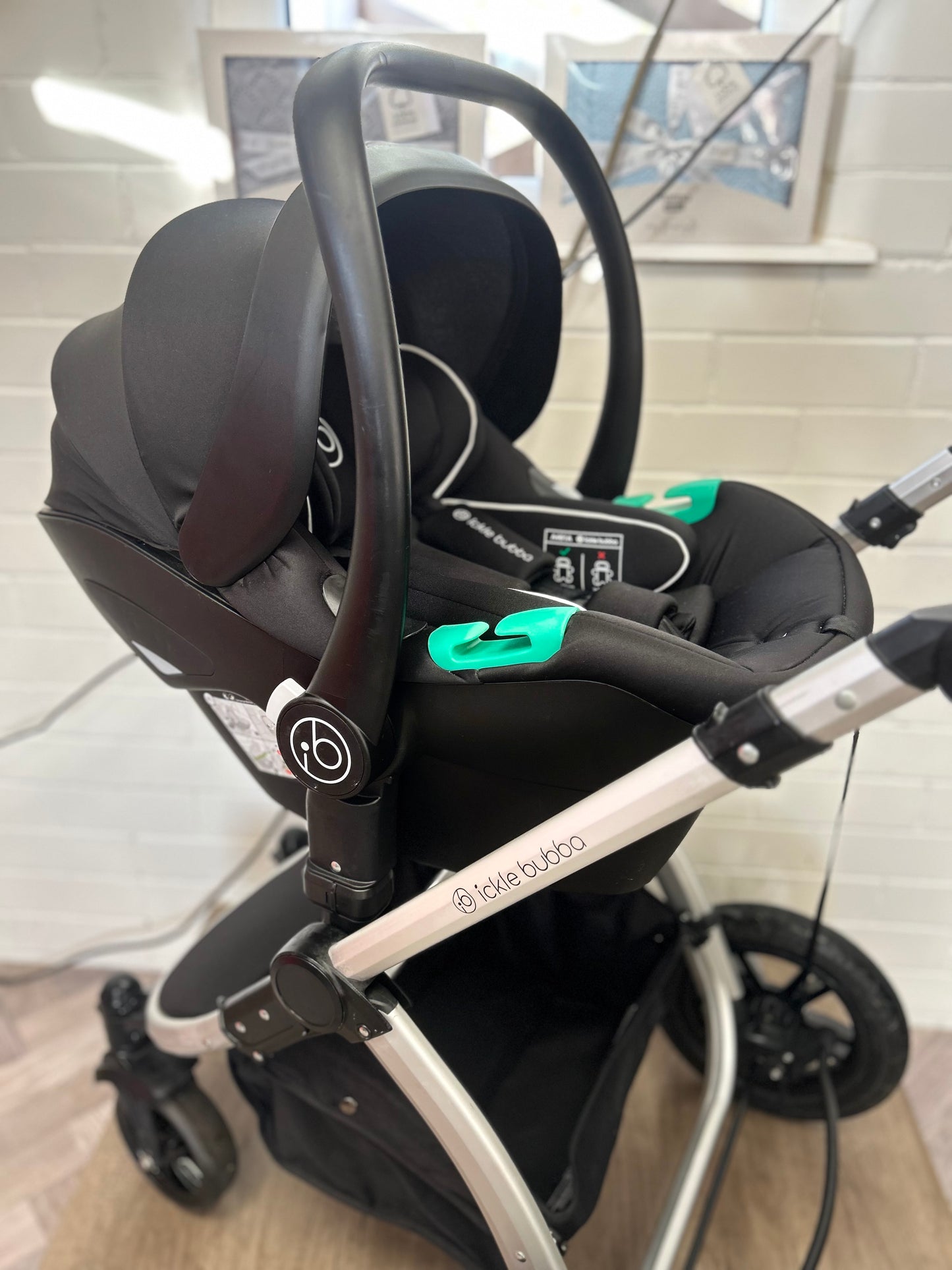 Ickle Bubba Stomp Luxe - Desert - 3 in 1 Travel System