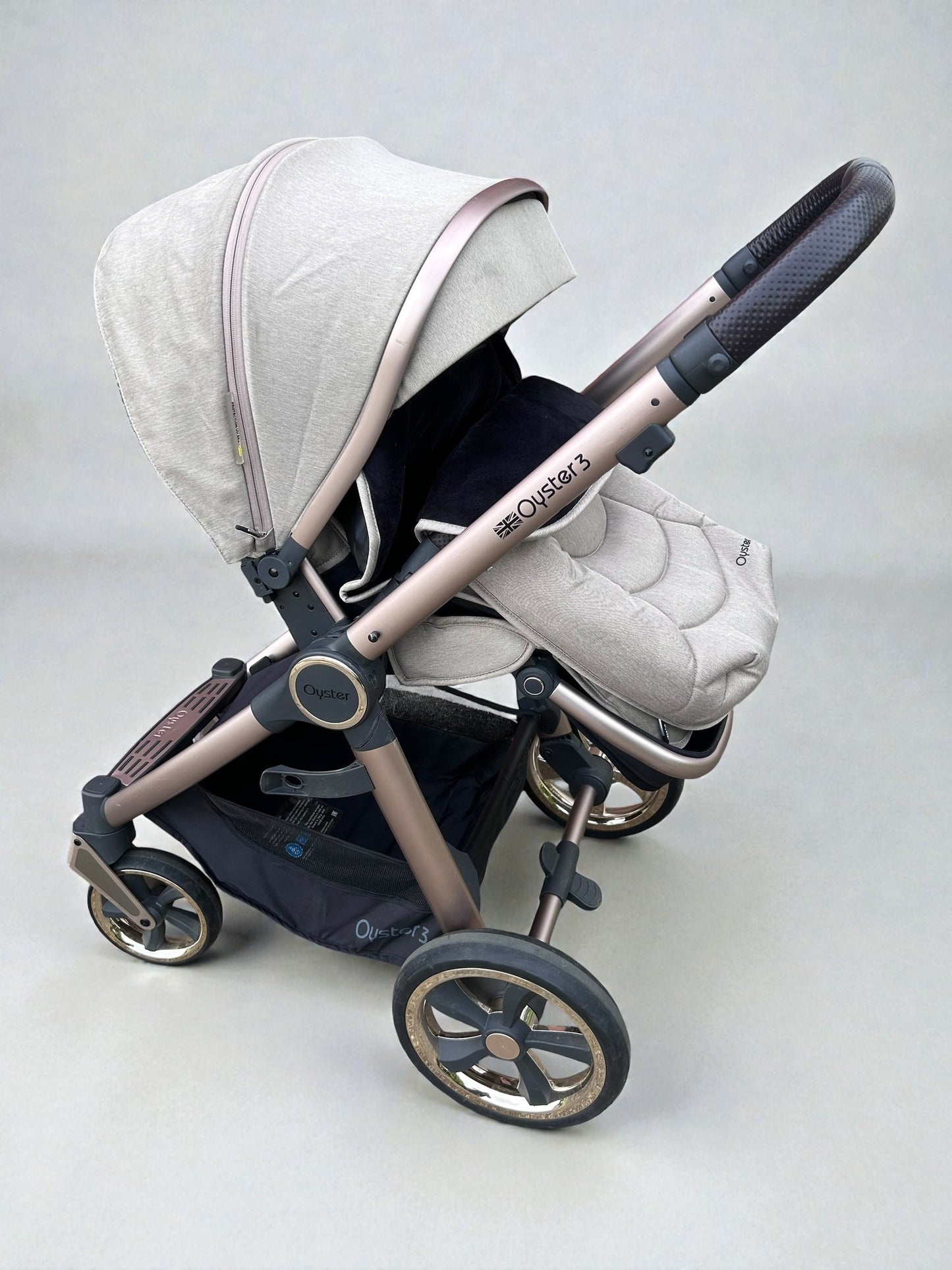 BabyStyle Oyster 3 Full Travel System - Creme Brûlée