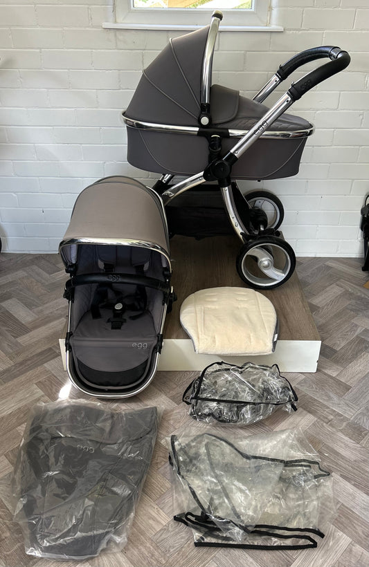 Egg Stroller 2 in 1 Travel System - Anthracite
