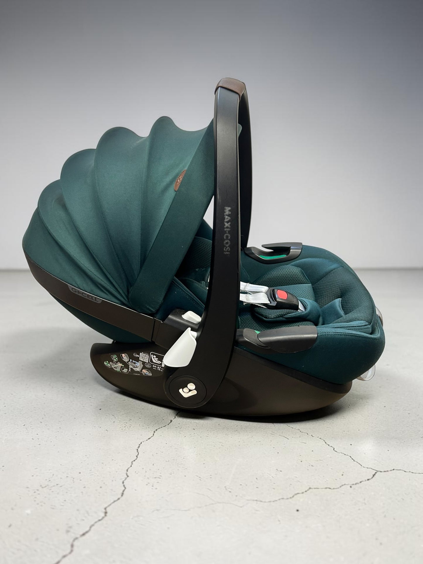 Maxi Cosi Pebble 360 PRO2 i-Size Group 0+ Baby Car Seat - Twillic Green