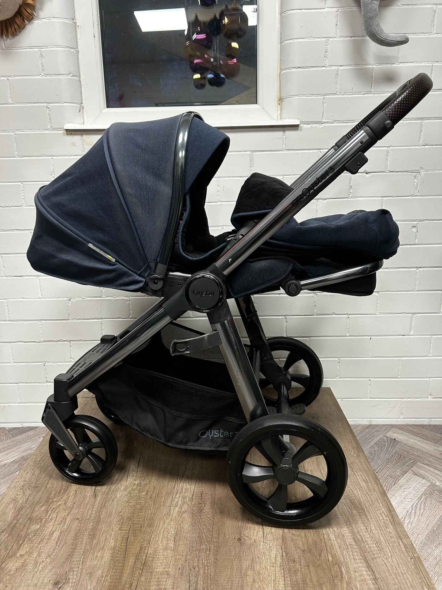 BabyStyle Oyster 3 Midnight Blue - 2 in 1 Travel System