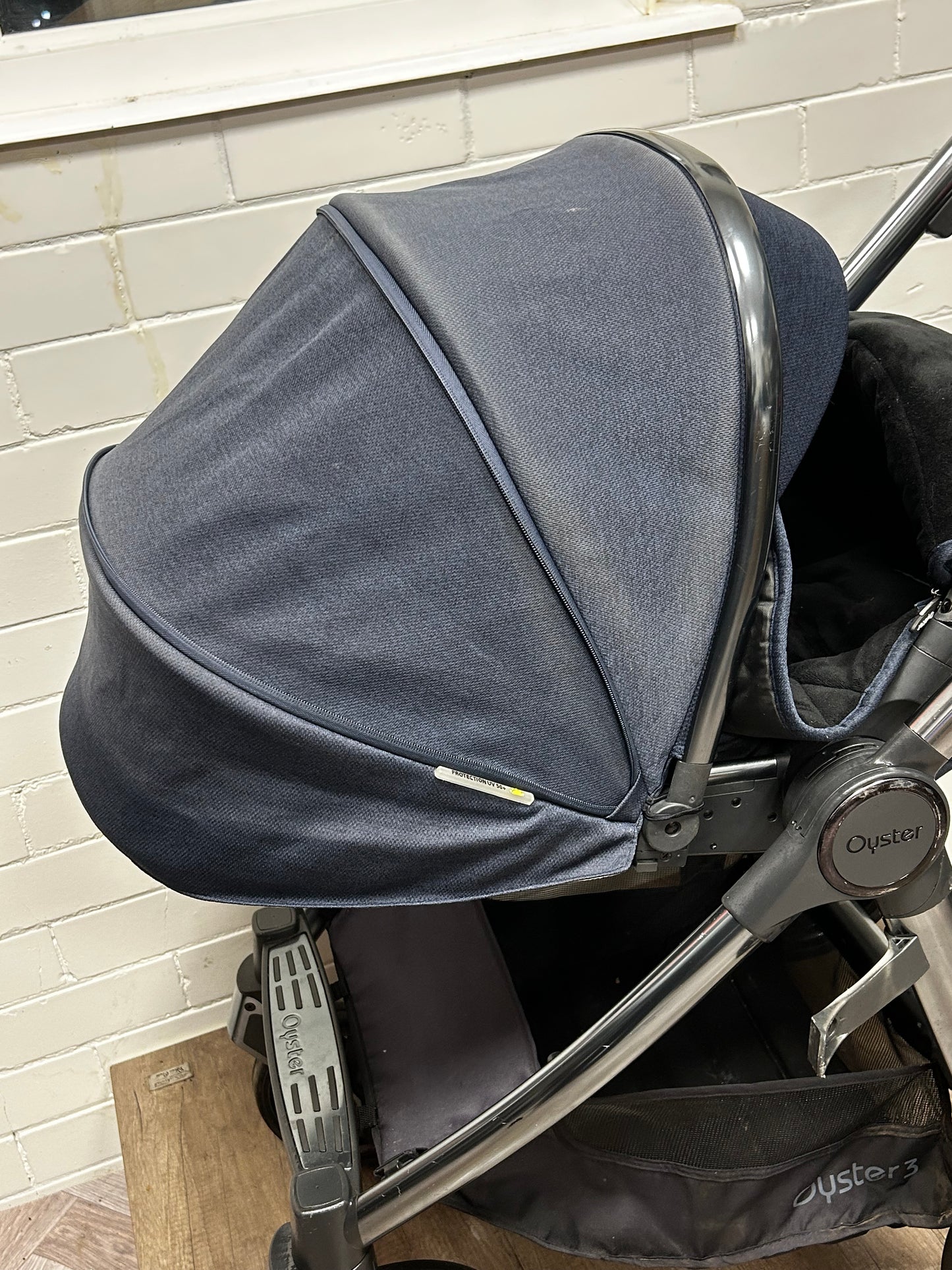 BabyStyle Oyster 3 Midnight Blue - 2 in 1 Travel System