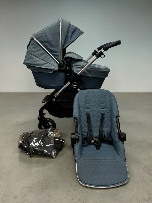 Silver Cross Wayfarer - 2 in 1 Travel System - Sky Blue