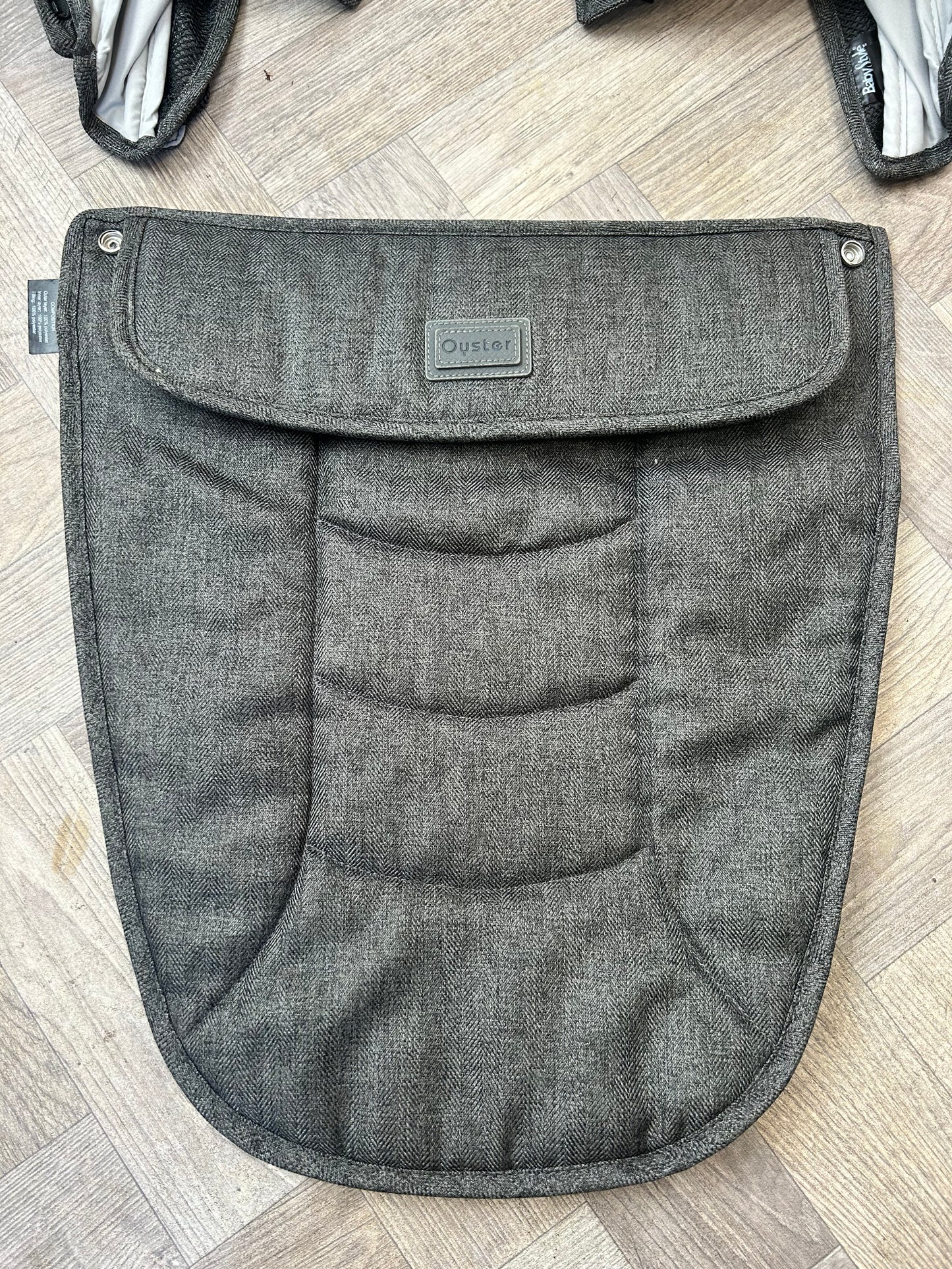 BabyStyle Oyster 3 Carrycot Colour Pack - Hood and Apron Grey