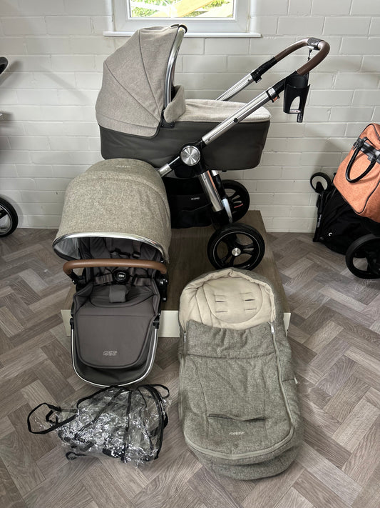 Mamas & Papas Ocarro - Moon/Heritage 2 in 1 Travel System