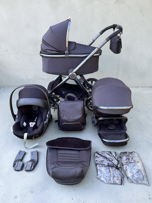 BabyStyle Oyster 4 Luxury Bundle in Carbonite