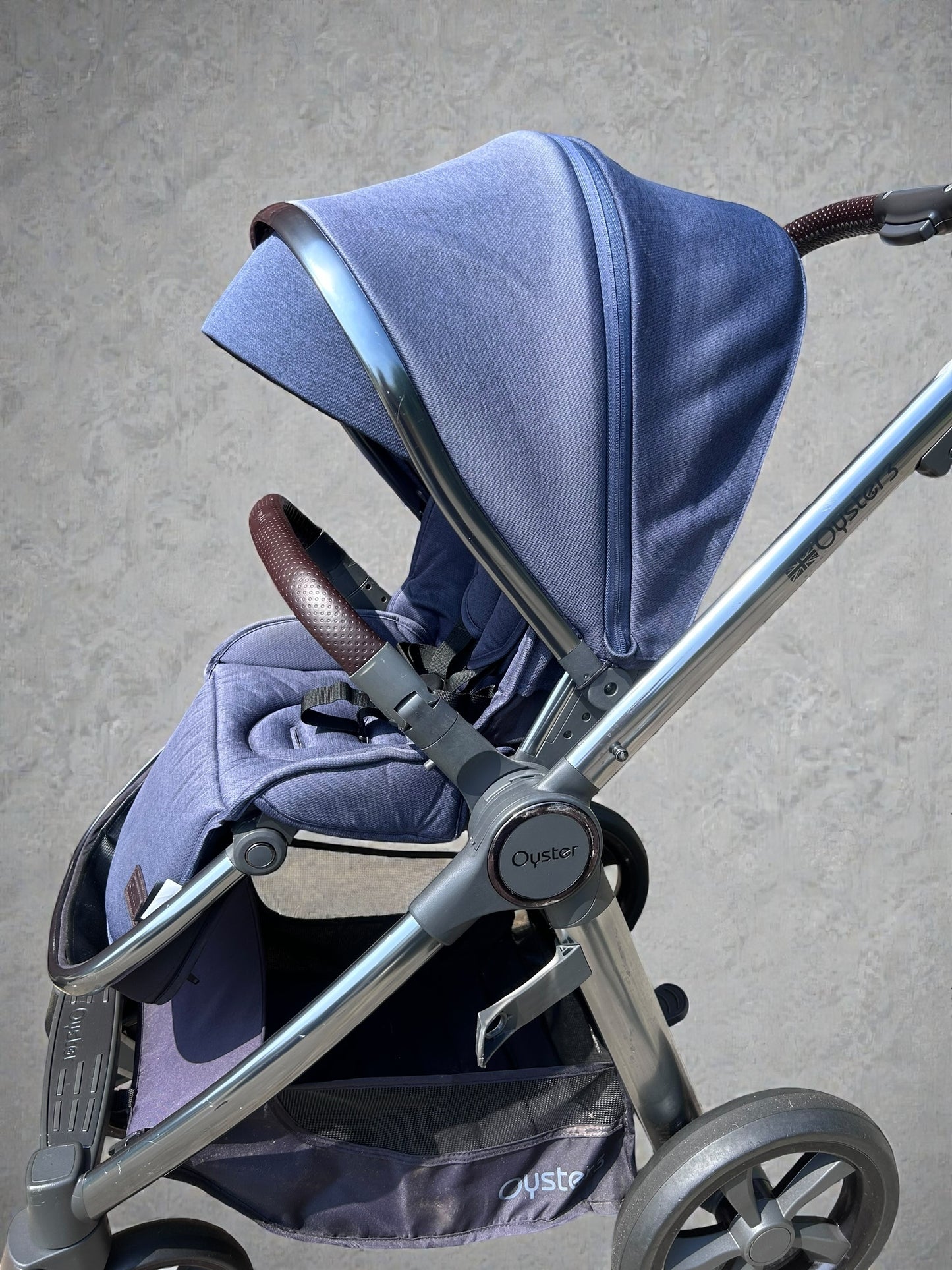 BabyStyle Oyster 3 Midnight Blue - 2 in 1 Travel System