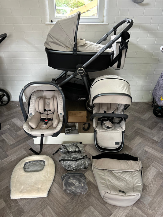 BabyStyle Oyster 3 - Vanilla - Full Travel System