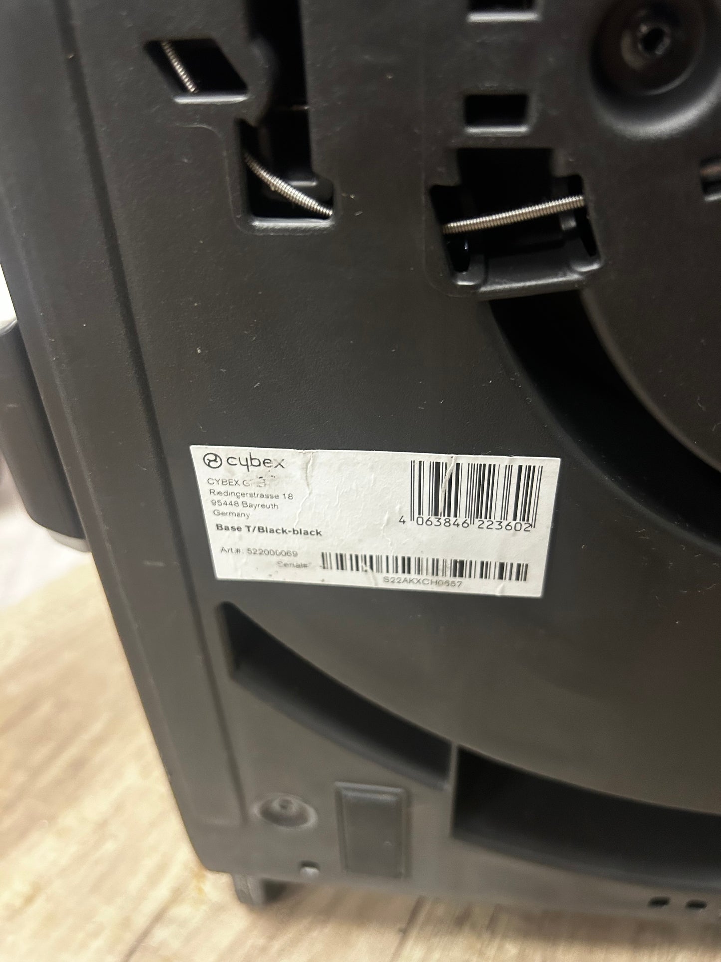 Cybex Base T 360° Rotating ISOFIX Car Seat Base