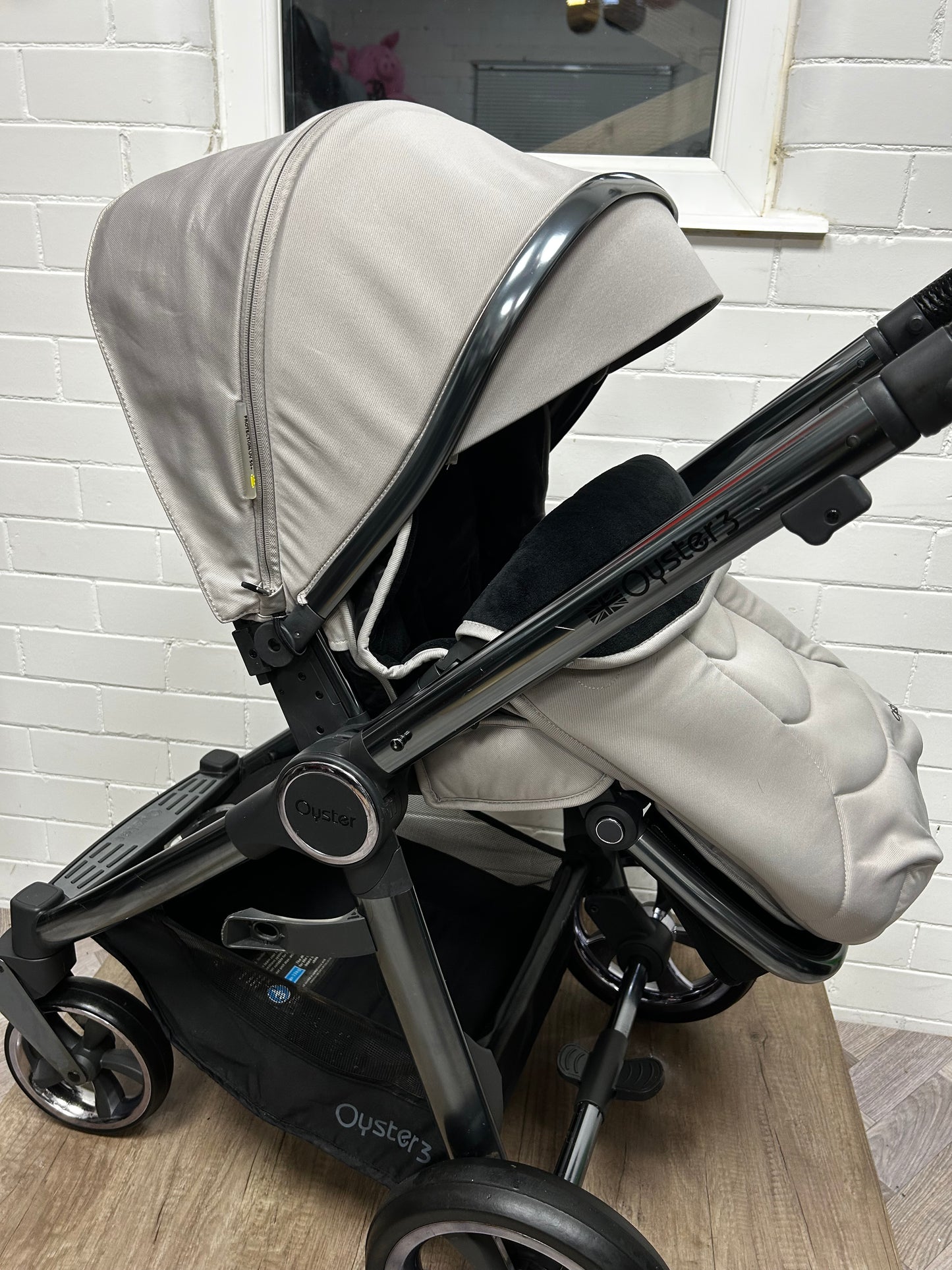 BabyStyle Oyster 3 - Stone - 3 in 1 Travel System