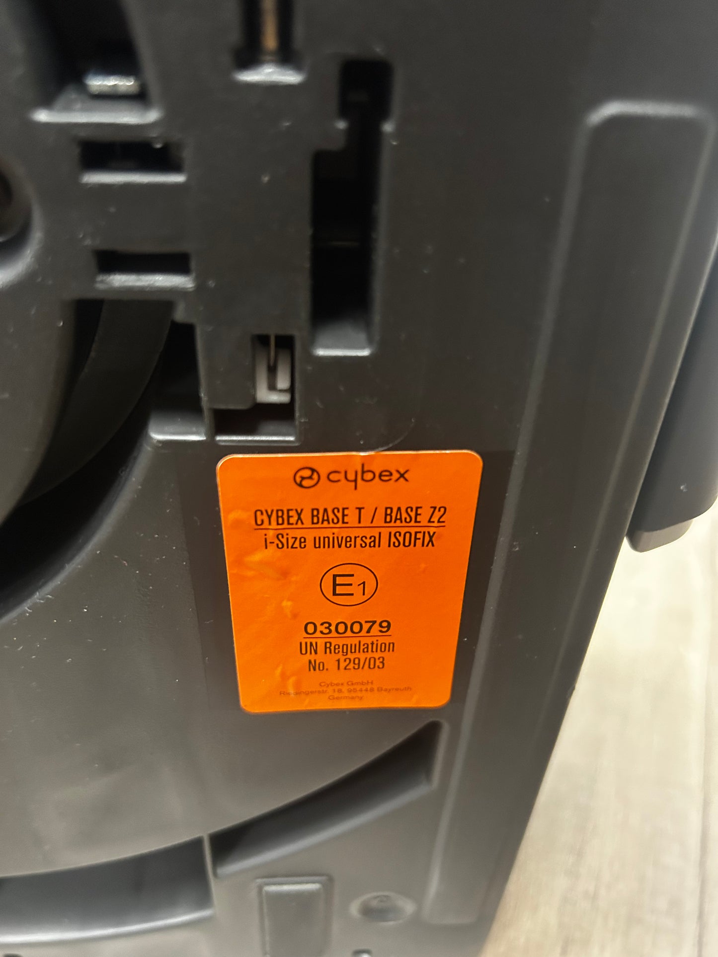 Cybex Base T 360° Rotating ISOFIX Car Seat Base