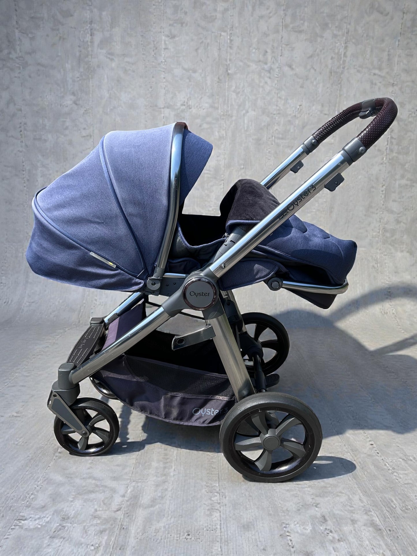 BabyStyle Oyster 3 Midnight Blue - 2 in 1 Travel System