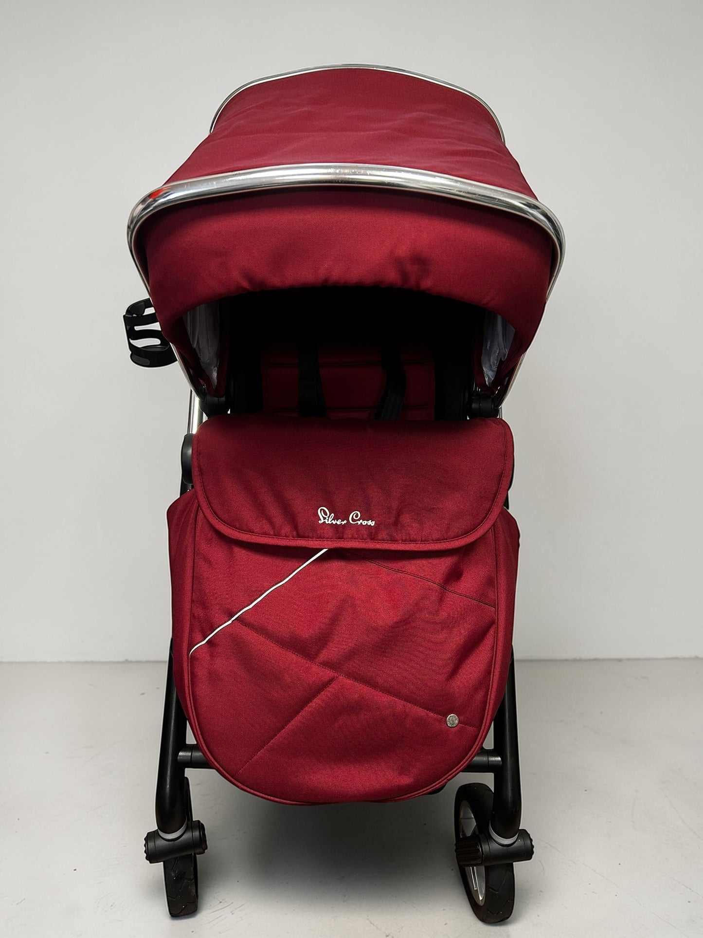 Silver Cross Pioneer 3in1 Travel System - Vintage Red