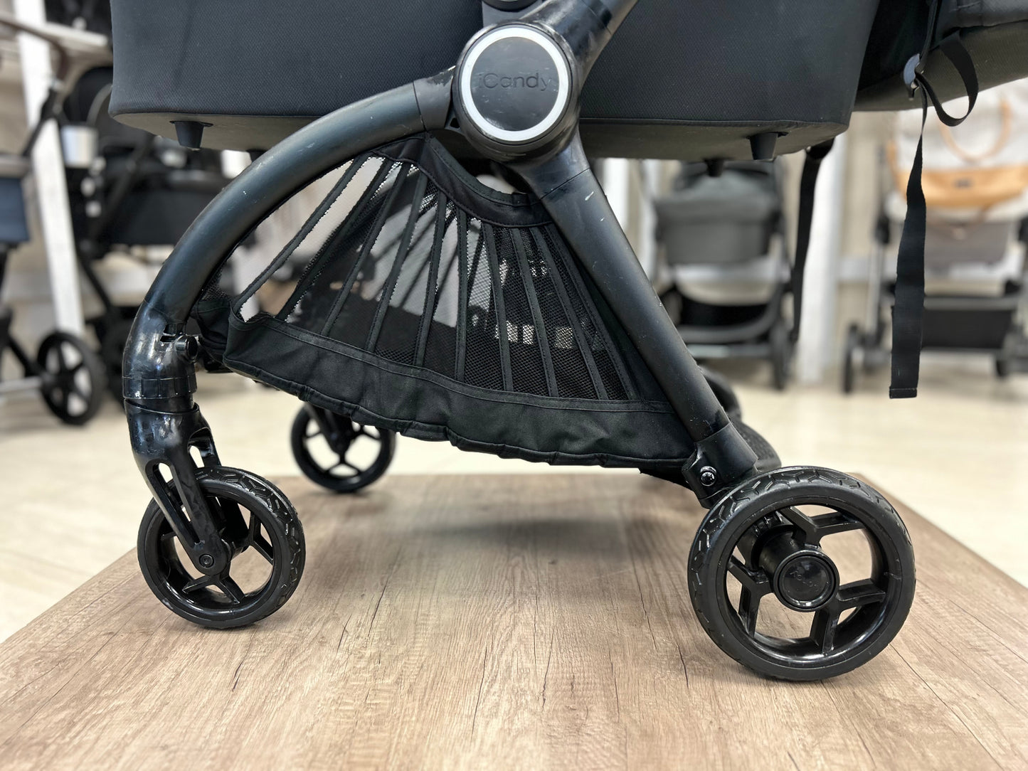 iCandy Core Pushchair and Carrycot - Complete Bundle - Jet, Black edition