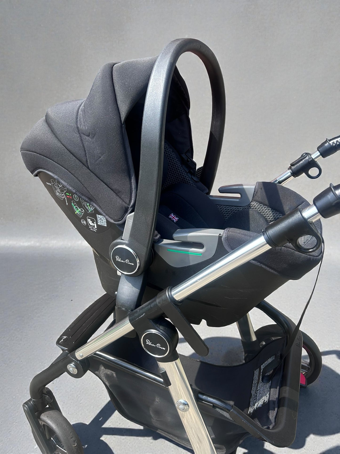 Silver Cross Pioneer Pram System - Pepper