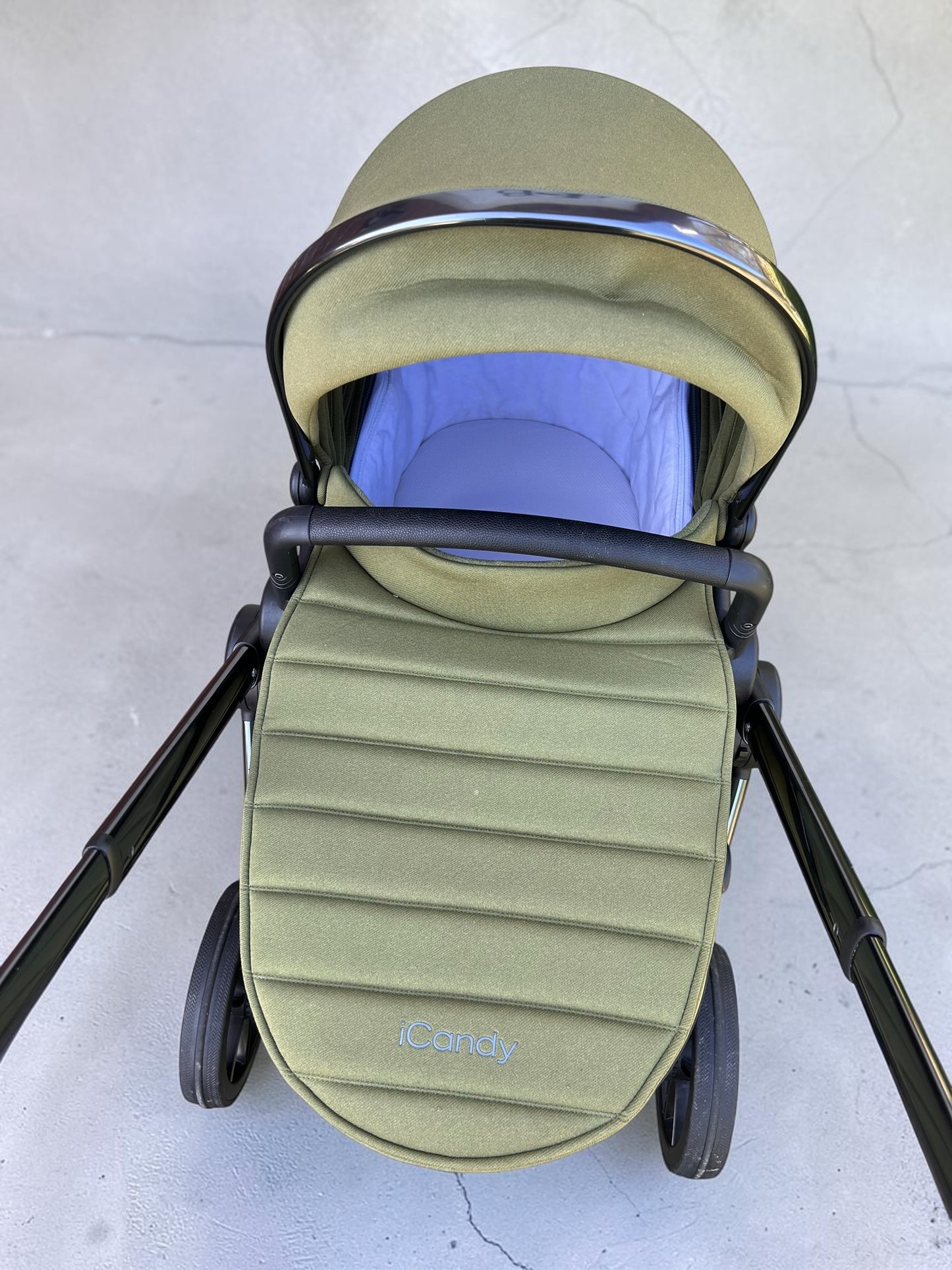 iCandy Peach 7 Travel System - Olive Green Phantom