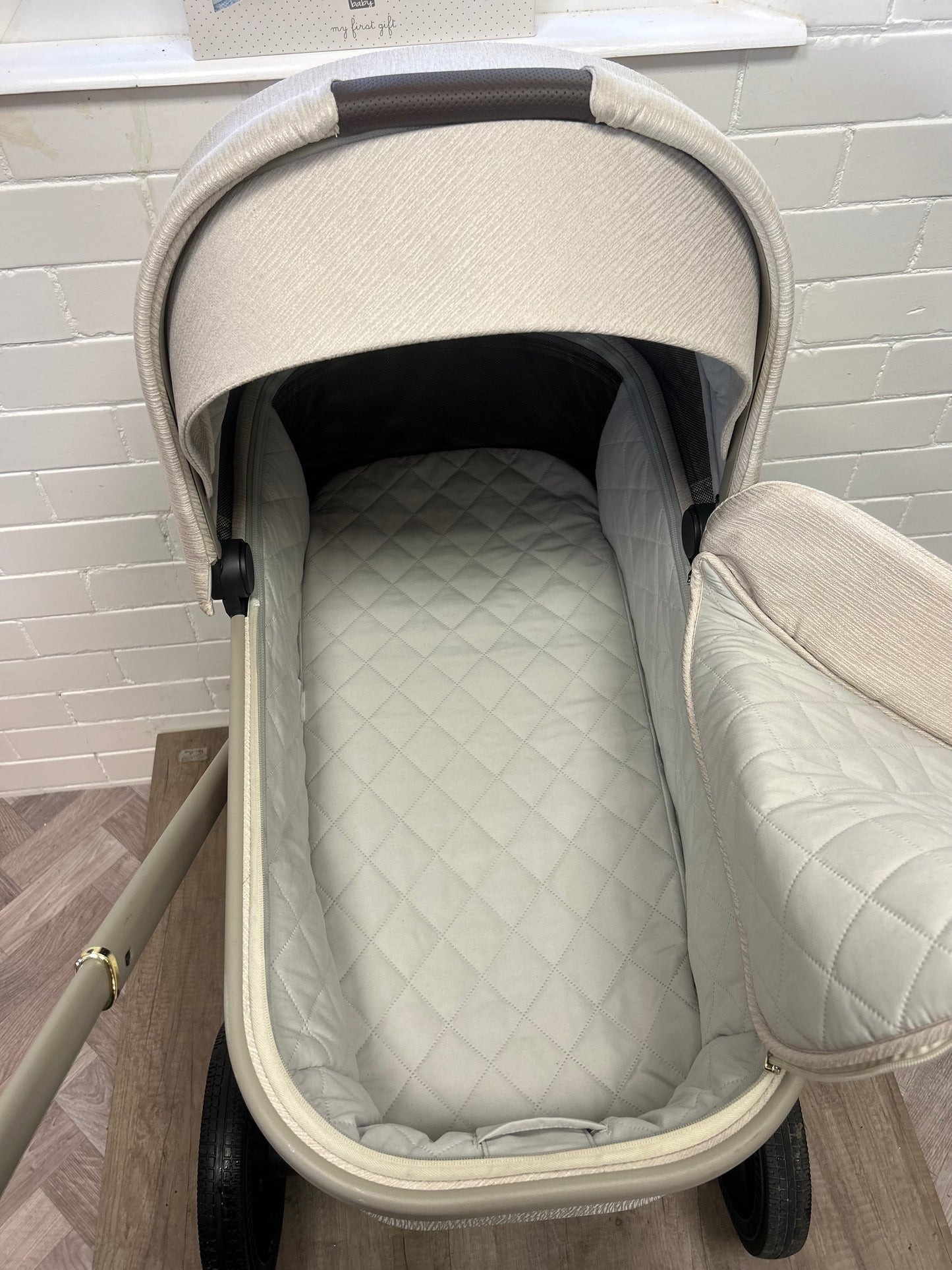 Venicci Tinum Upline - Stone Beige - 2 in 1 Travel System