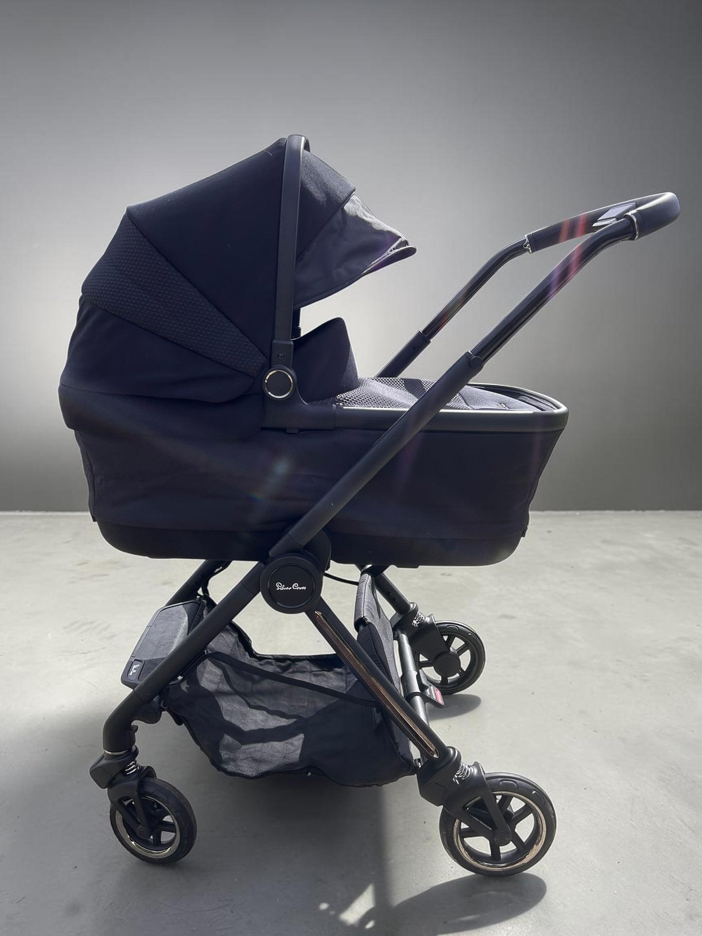 Silver Cross Dune 3 in 1 Travel System – Space Black