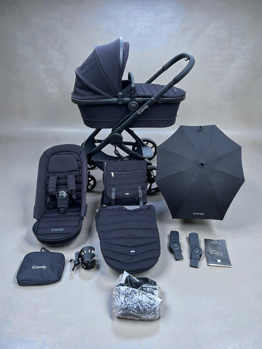 iCandy Peach 7 Travel System Bundle – Black Edition