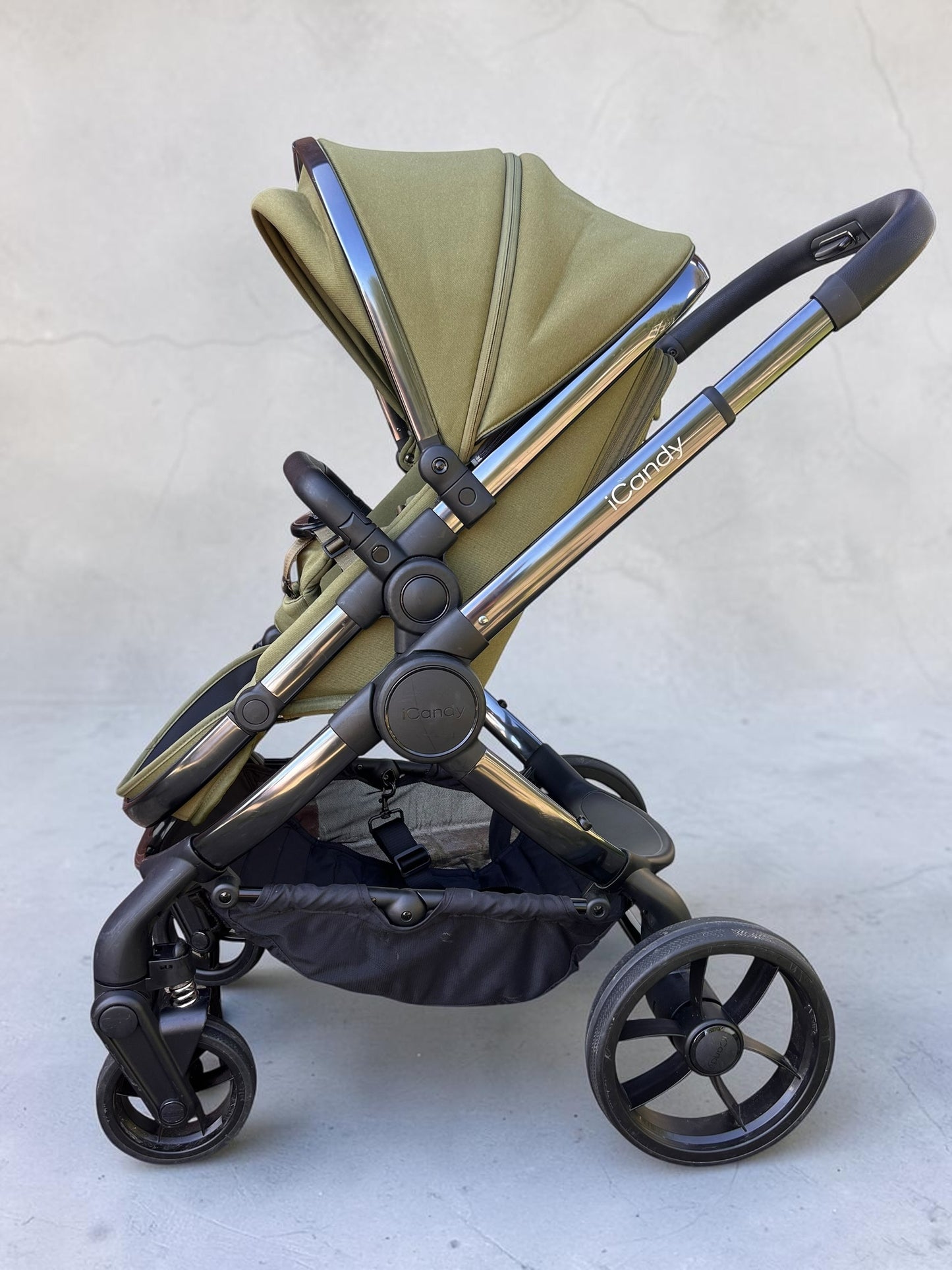 iCandy Peach 7 Travel System - Olive Green Phantom
