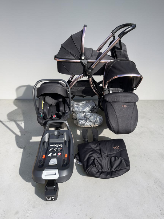 Egg2 Diamond Black 3-in-1 Travel System