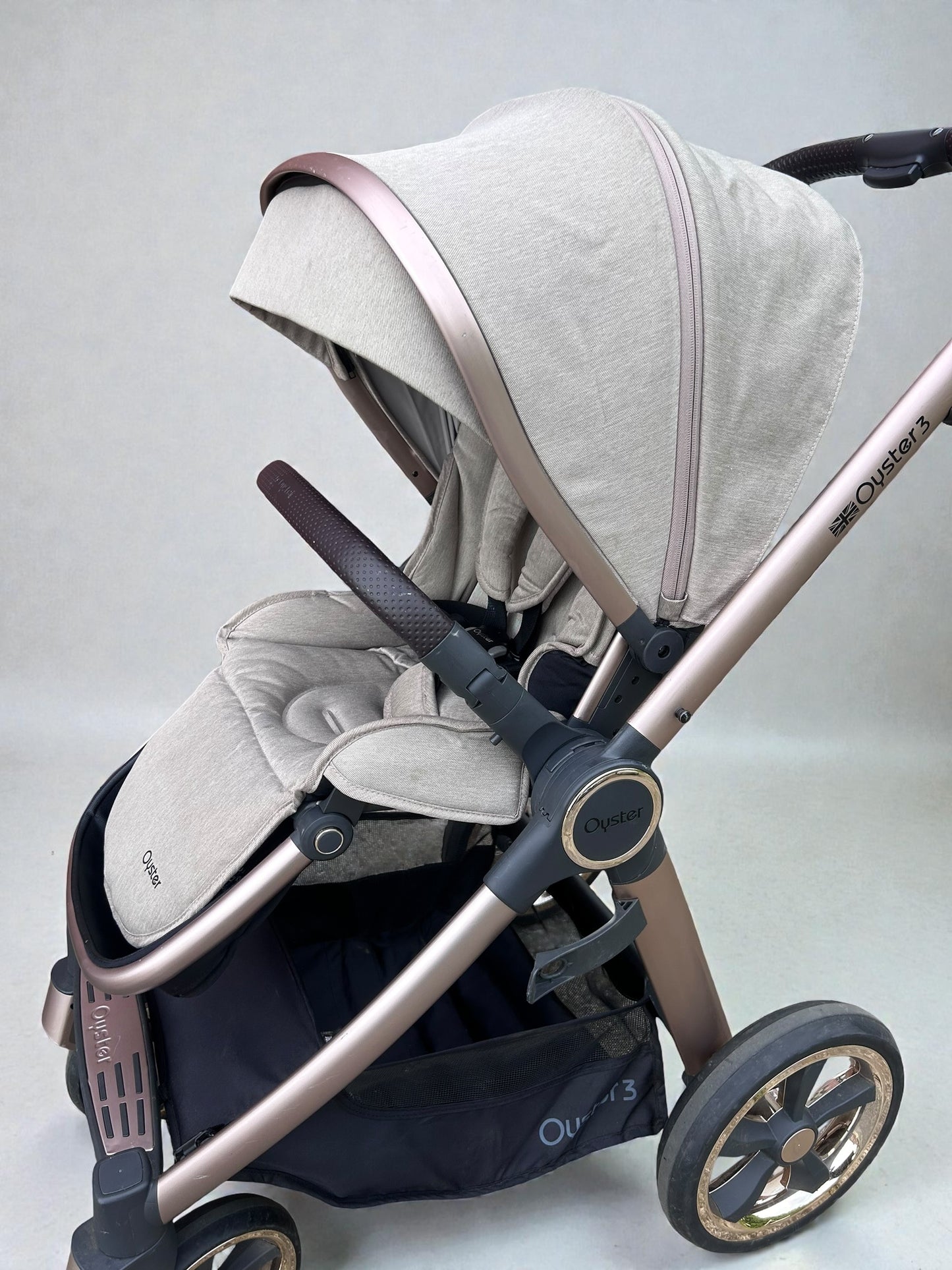 BabyStyle Oyster 3 Full Travel System - Creme Brûlée