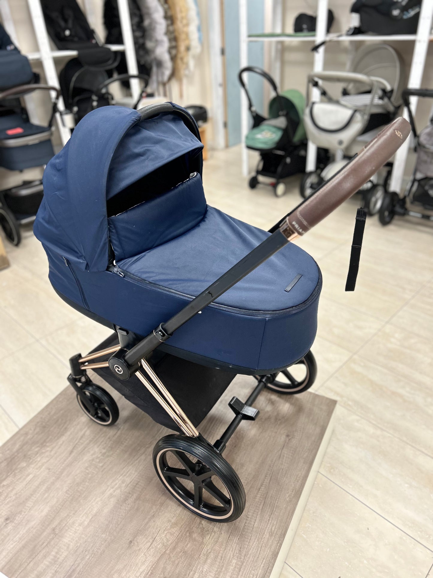 Cybex Priam Travel System - Midnight Blue