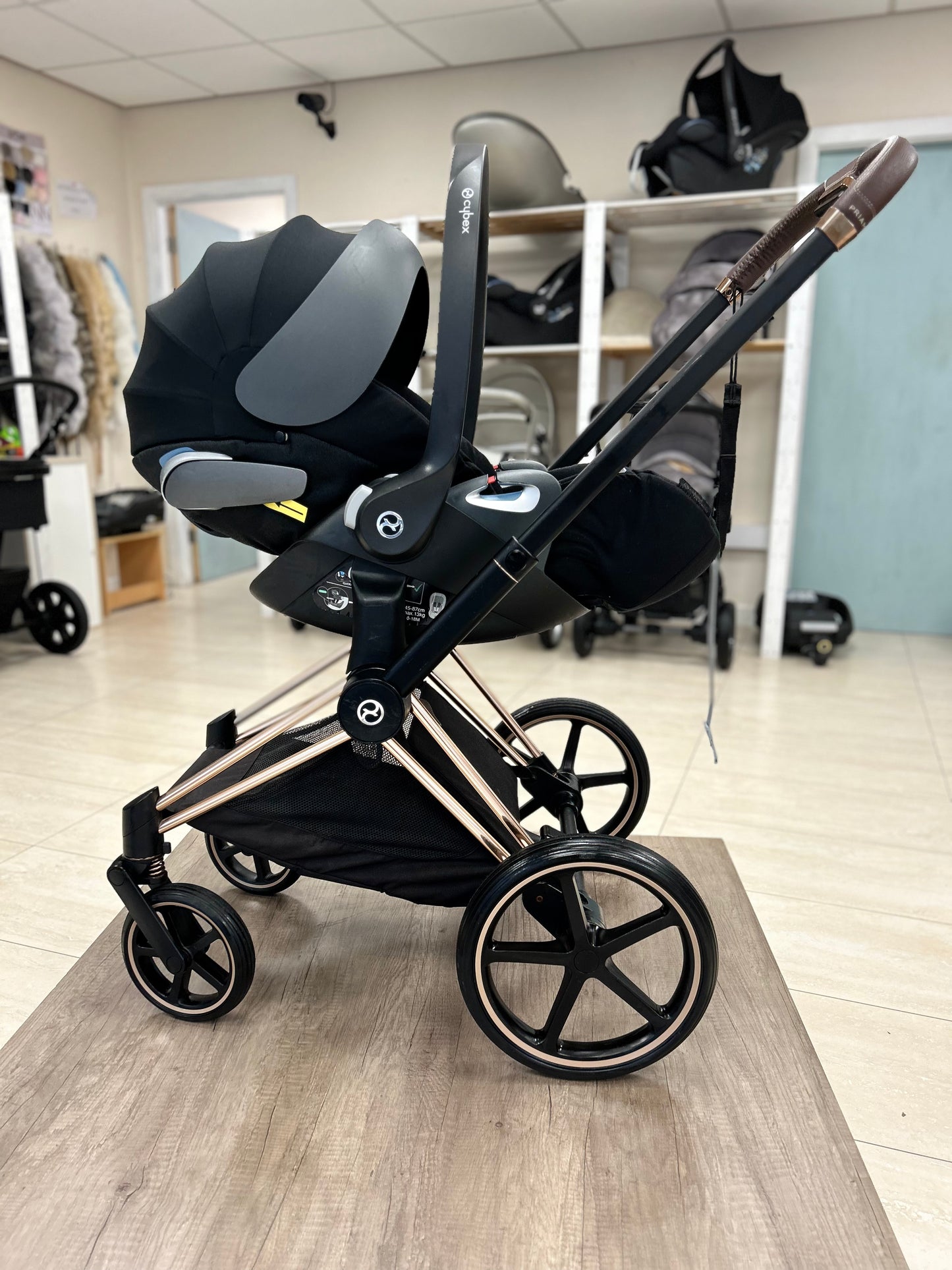 Cybex Priam Travel System - Midnight Blue