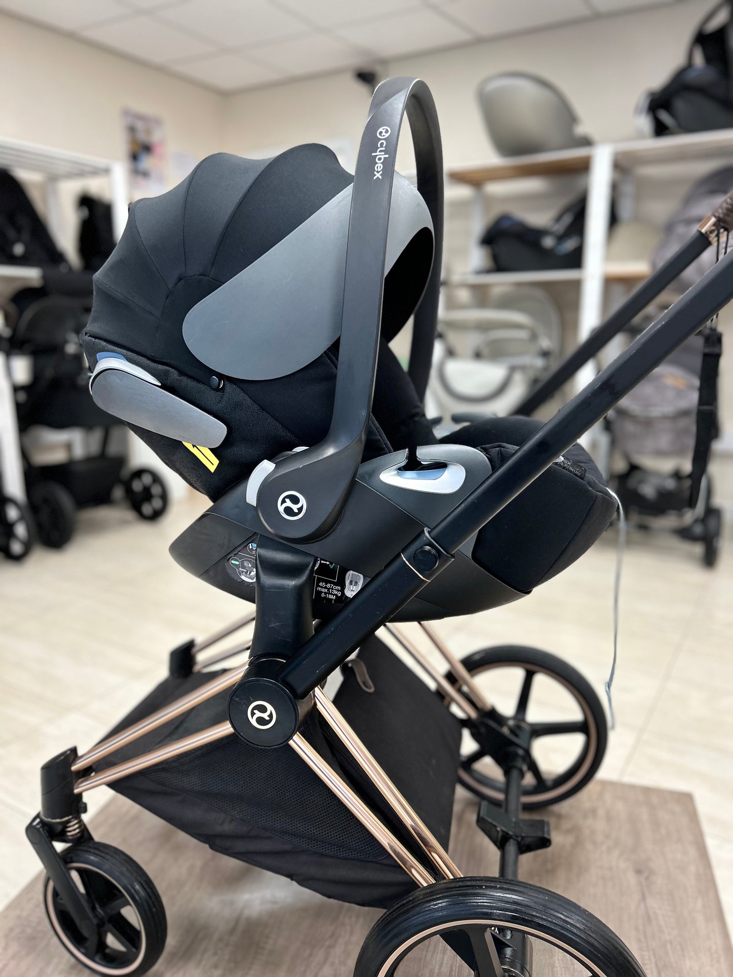 Cybex Priam Travel System - Midnight Blue