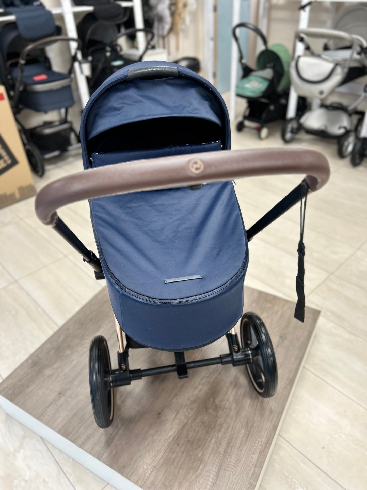 Cybex Priam Travel System - Midnight Blue