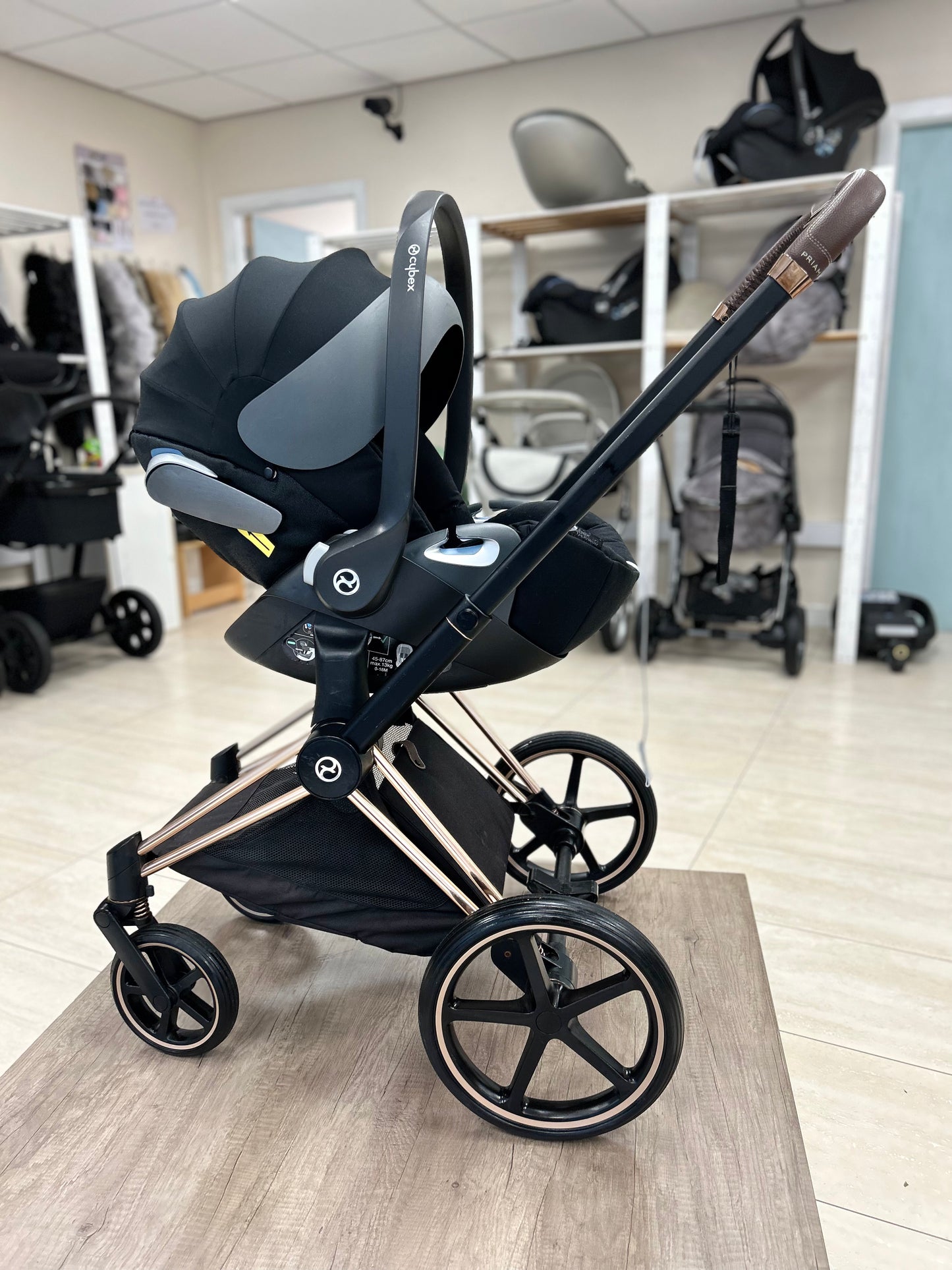 Cybex Priam Travel System - Midnight Blue